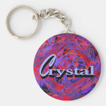 Keychain en cristal porte-clés