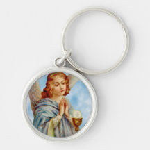 Keychain : L'ange considère Porte-clé