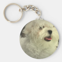 Keychain maltais porte-clefs