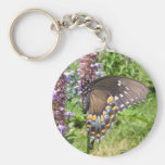 Keychain noir de ~ du machaon 63 porte-clé