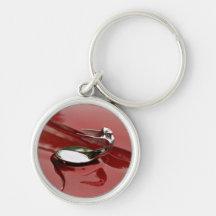 Keychain - ornement vintage de capot porte-clef