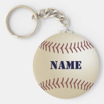 Keychain personnalisé par base-ball porte-clés