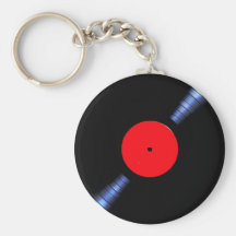 Keychain record porte-clefs