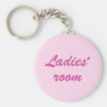 Keychain rose de toilettes pour dames porte-clefs