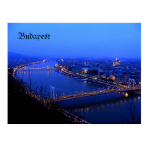 Kilato de Budapest, carte postale Danube de Budape