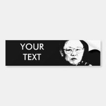 Kim Jong Il Adhésif Pour Voiture