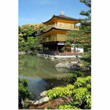 Kinkakuji, le pavillon d'or, Kyoto, Japon Découpage En Acrylique