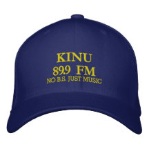 KINU 89,9 FM, AUCUN B.S. JUST MUSIC CHAPEAU BRODÉ