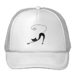 Kitty fantaisie noir 2 casquettes