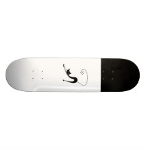 Kitty fantaisie noir 2 plateaux de skateboards