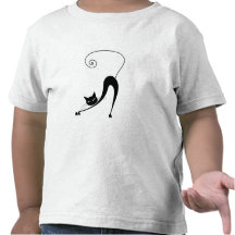 Kitty fantaisie noir 2 t-shirt