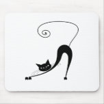 Kitty fantaisie noir 2 tapis de souris