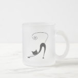 Kitty fantaisie noir 2 tasse à café