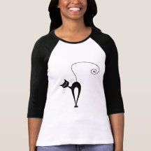 Kitty fantaisie noir 3 t-shirt