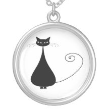 Kitty fantaisie noir 4 colliers