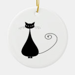 Kitty fantaisie noir 4 décoration de noël