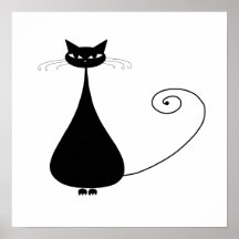 Kitty fantaisie noir 4 posters