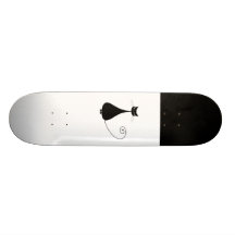 Kitty fantaisie noir 4 skateboards customisés