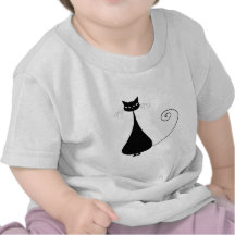 Kitty fantaisie noir 4 t-shirt