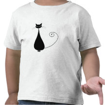 Kitty fantaisie noir 4 t-shirt