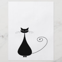 Kitty fantaisie noir 4 tract customisé