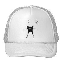 Kitty fantaisie noir 6 casquettes