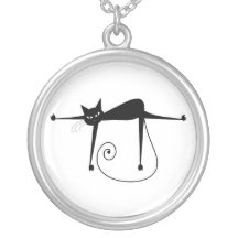 Kitty fantaisie noir 8 bijouterie personnalisée