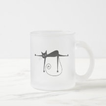 Kitty fantaisie noir 8 mug