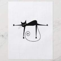 Kitty fantaisie noir 8 tract customisé