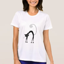 Kitty fantaisie noir 9 t-shirts
