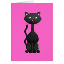 Kitty rose lumineux cartes