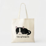 Kitty somnolent {smoking} sac en toile