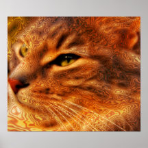Kitty Trippy Posters