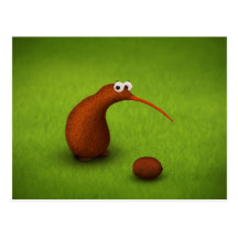 Kiwi de kiwi cartes postales