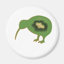 kiwi de nz de kiwi magnets pour réfrigérateur