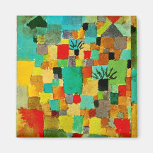Klee - jardins (tunisiens) du sud aimants pour réfrigérateur