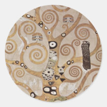 Klimt - modèles Stocletfries de plante Autocollants