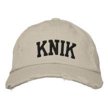 Knik a brodé le chapeau chapeaux brodés