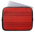 Knit rouge housses pour  ordinateur portable