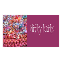 Knits astucieux modèles de cartes de visite