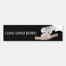 Koala de bébé adhésifs pour voiture