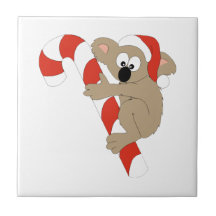 Koala de Père Noël Carreau