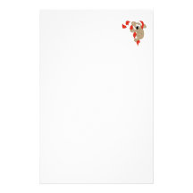 Koala de Père Noël Papier À Lettre Personnalisé