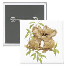 Koala mignons badges