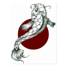 Koi Carte Postale