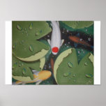 koi jaune affiches