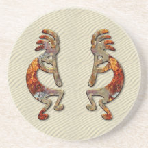 Kokopelli TwoSq Dessous De Verre