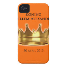 Koning Willem-Alexandre Étuis iPhone 4