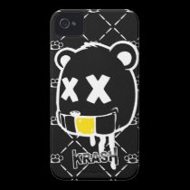 Krash l'ours mort coques case-mate