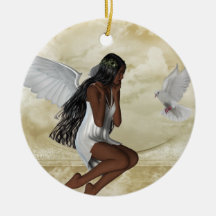 KRW l'ange et l'ornement inspiré de colombe